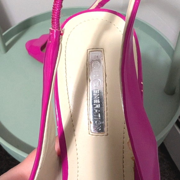 BCBGeneration Hot Pink CARLY Heels - Picture 5 of 8